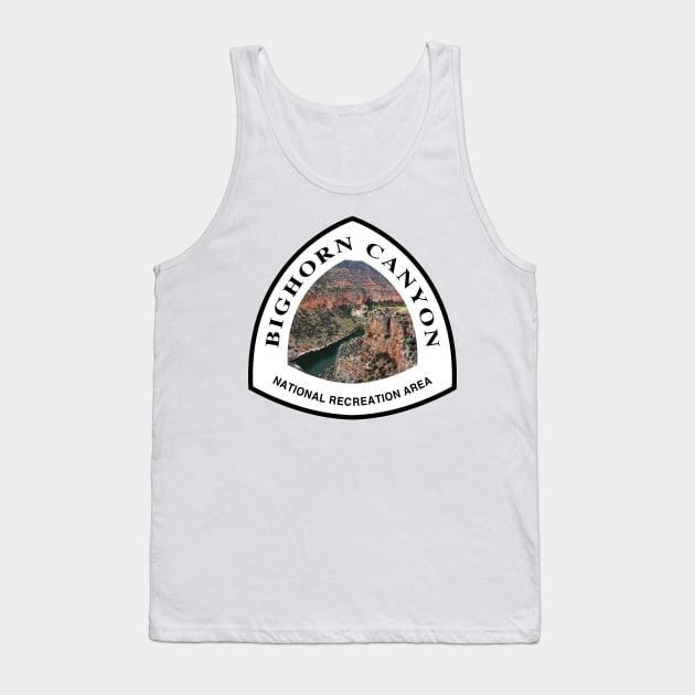 Bighorn Canyon National Recreation Area Trail Marker Tank Top by nylebuss